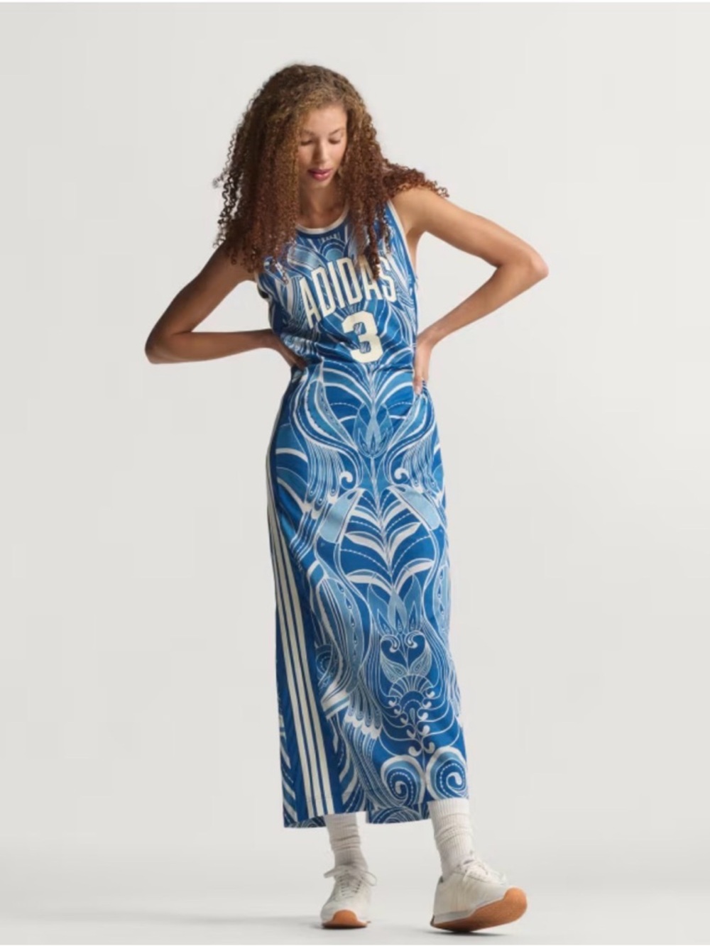 ADIDAS X FARM RIO PREMIUM MAXI DRESS